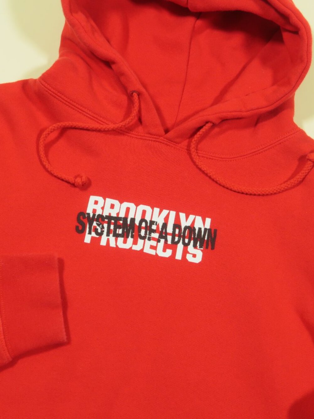 Brooklyn Projects System of a Down Hoodie Mens XL Red Pullover Cotton